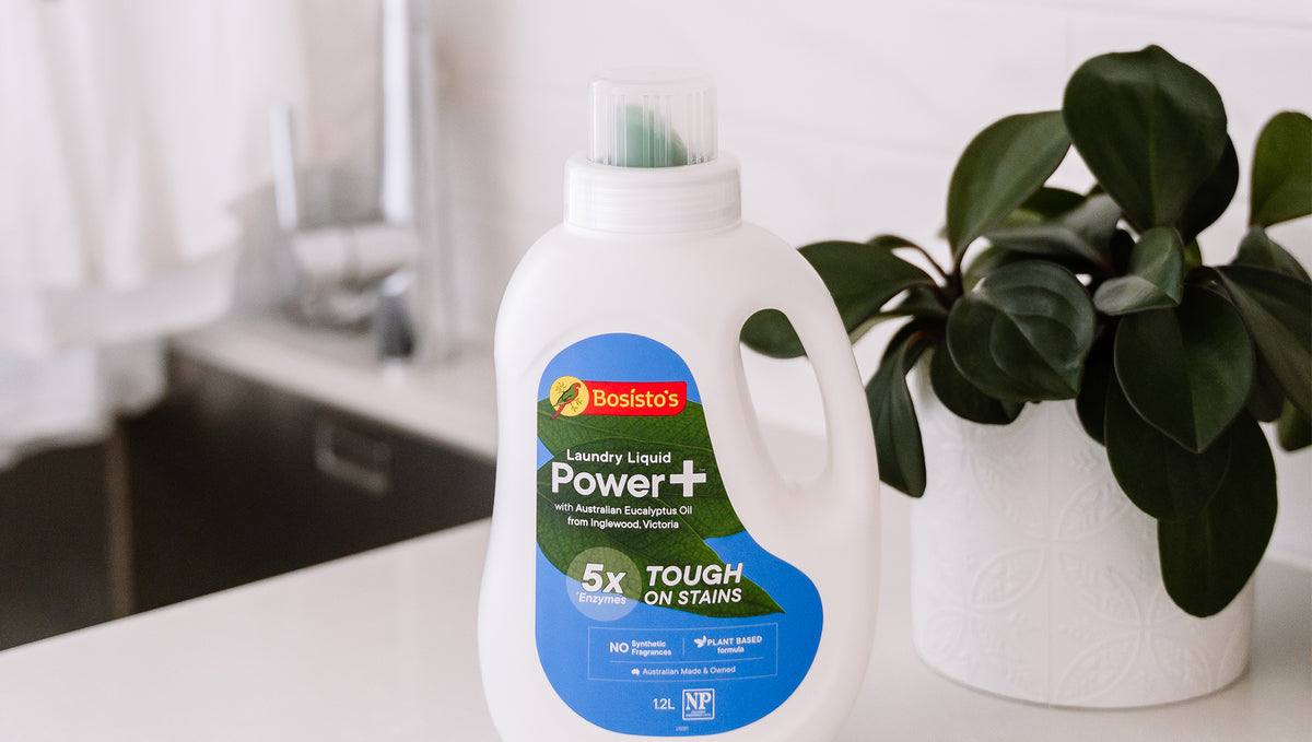 Plant based yet powerful… our best Power+ laundry liquid detergent is here