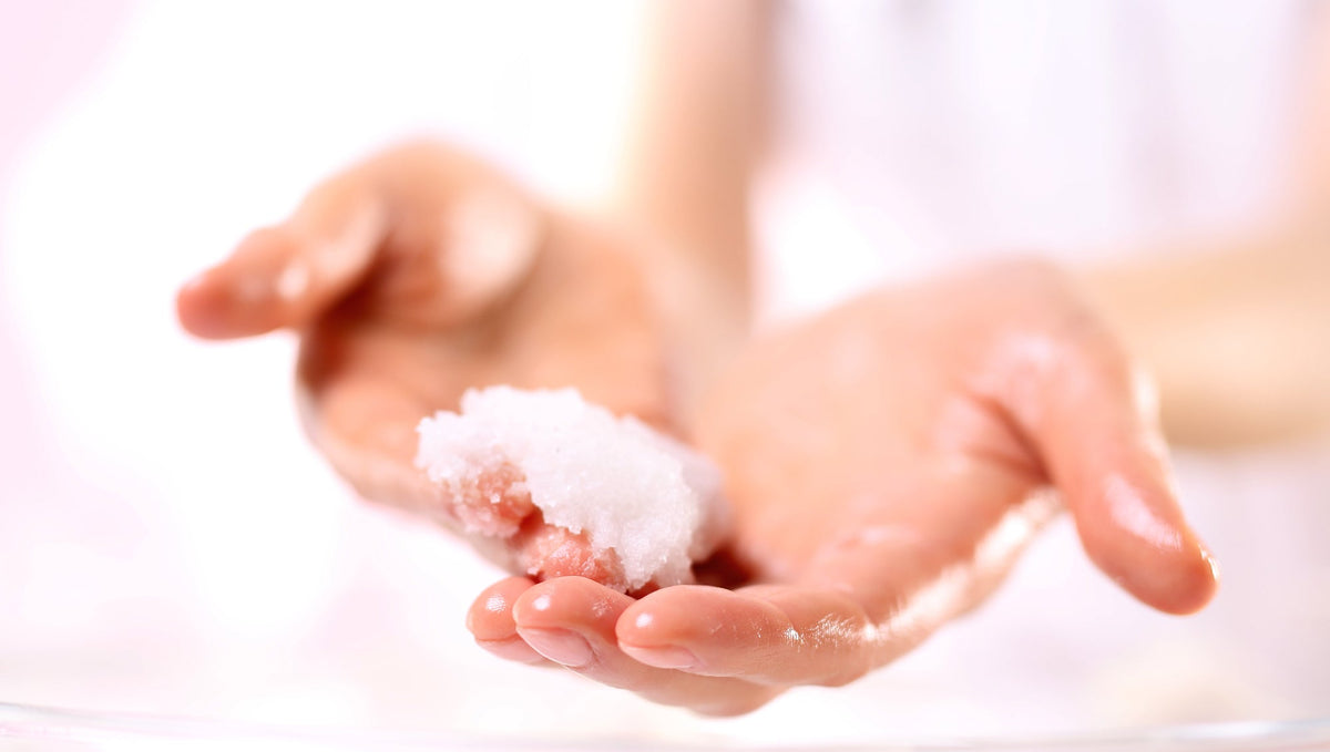 Lavender oil Smooth Hand Scrub DIY