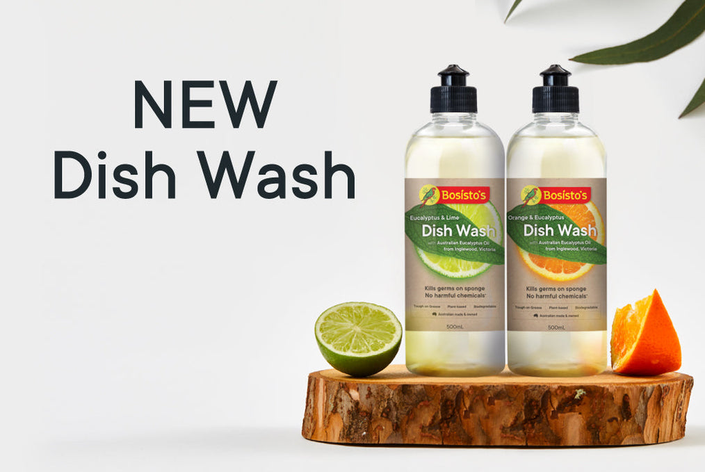 Dishwashing Liquid has arrived at Bosisto’s