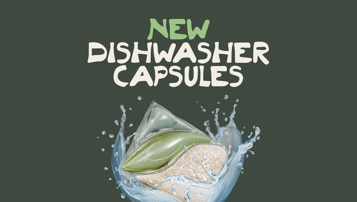 Clean Dishes, Clean Conscience! Bosisto’s NEW Supreme+ Dishwasher Capsules are here.