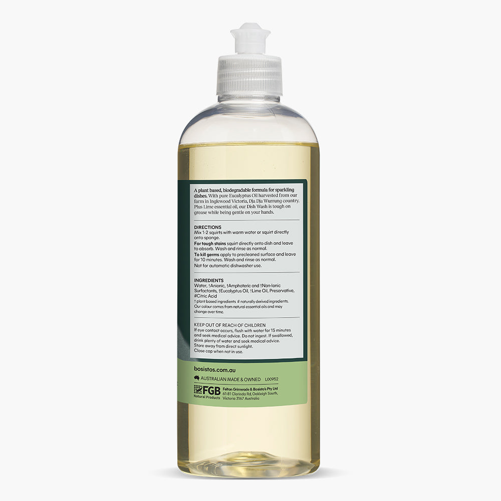 Eucalyptus & Lime Dish Wash 500mL