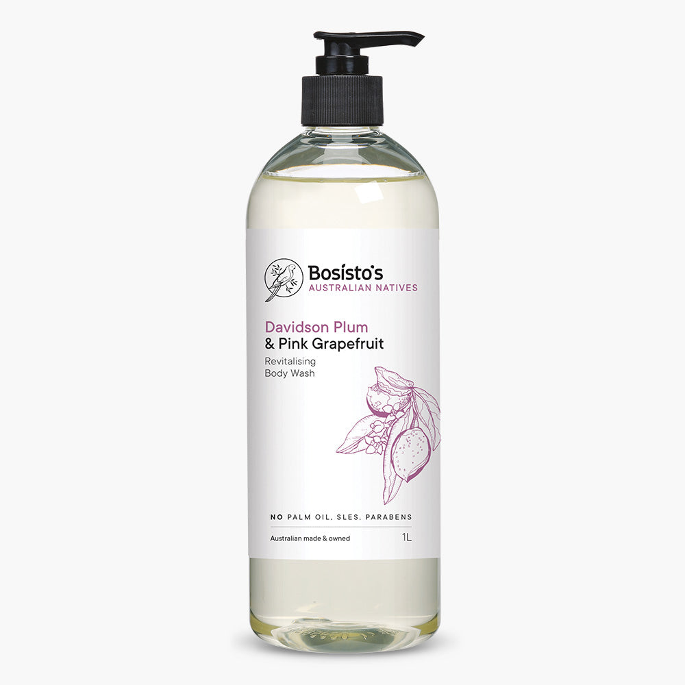 Bosisto's Davidson Plum & Pink Grapefruit Moisturising Body Wash