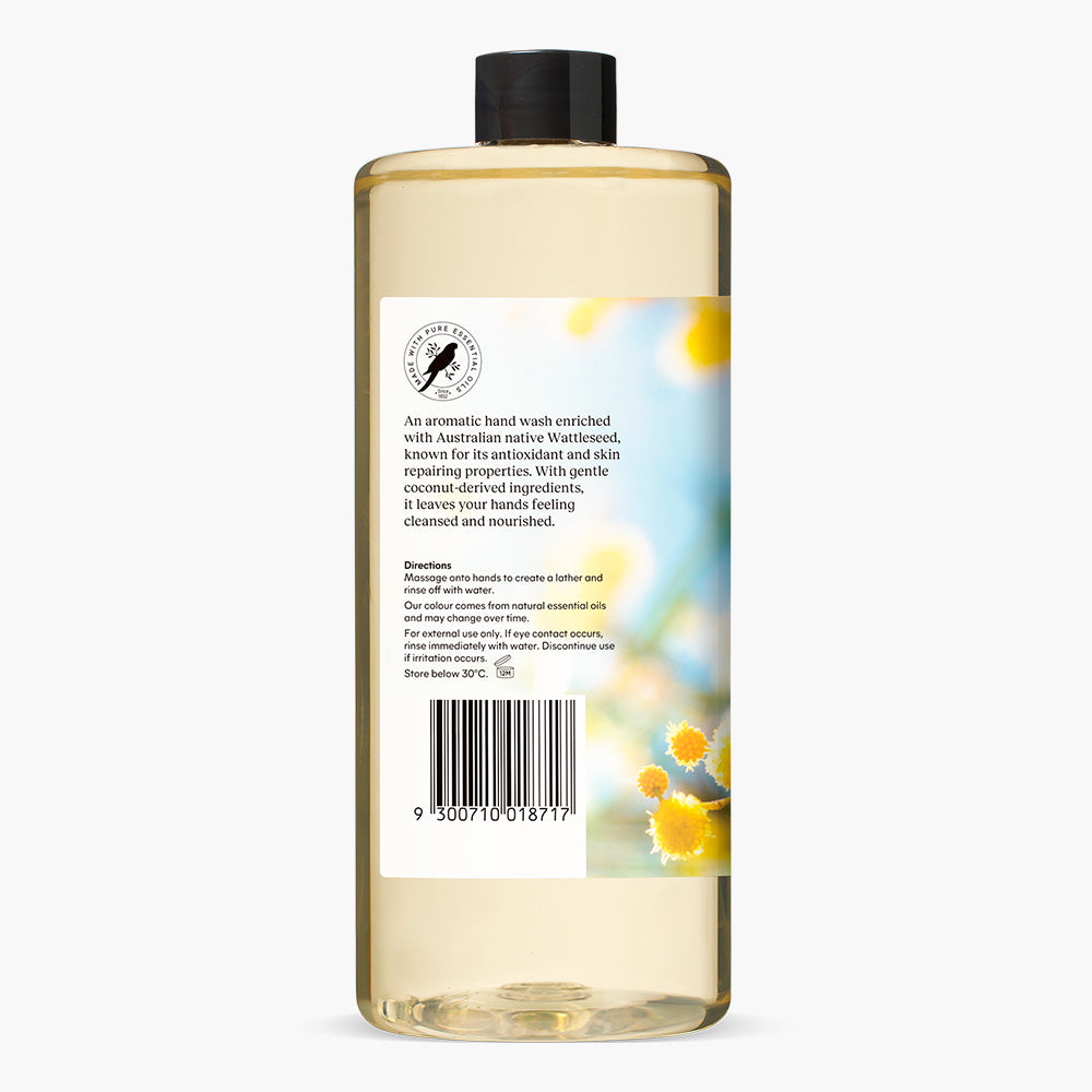 Wattleseed & Orange Refreshing Hand Wash Refill 1L