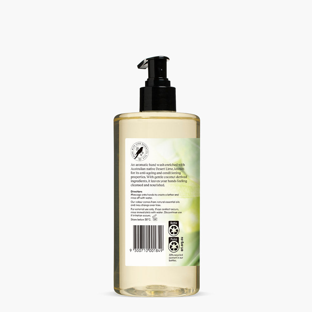 Desert Lime & Eucalyptus Revitalising Hand Wash 500mL