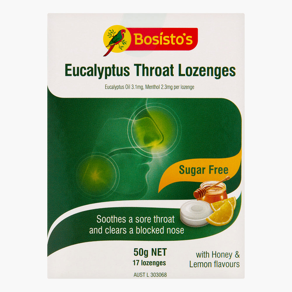 Eucalyptus Throat Lozenges 50g