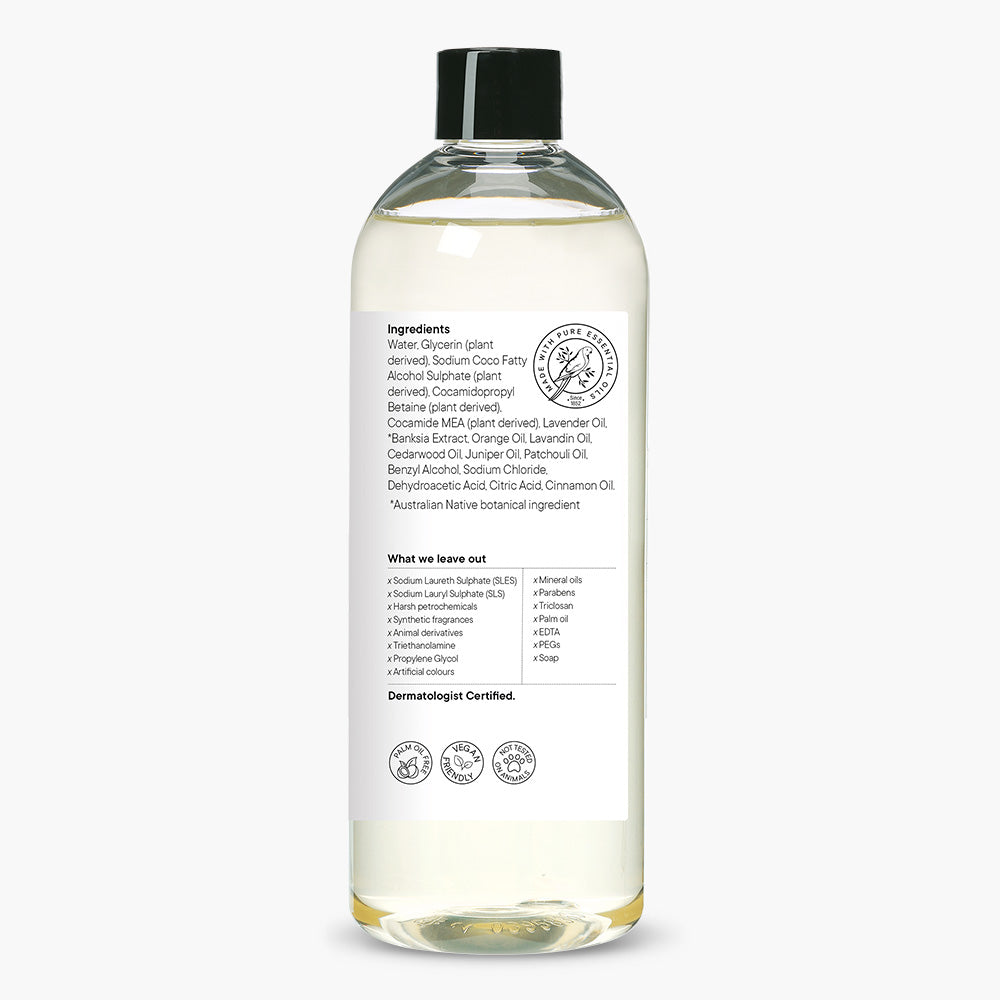Banksia Flower & Lavender Moisturising Hand Wash Refill 1L
