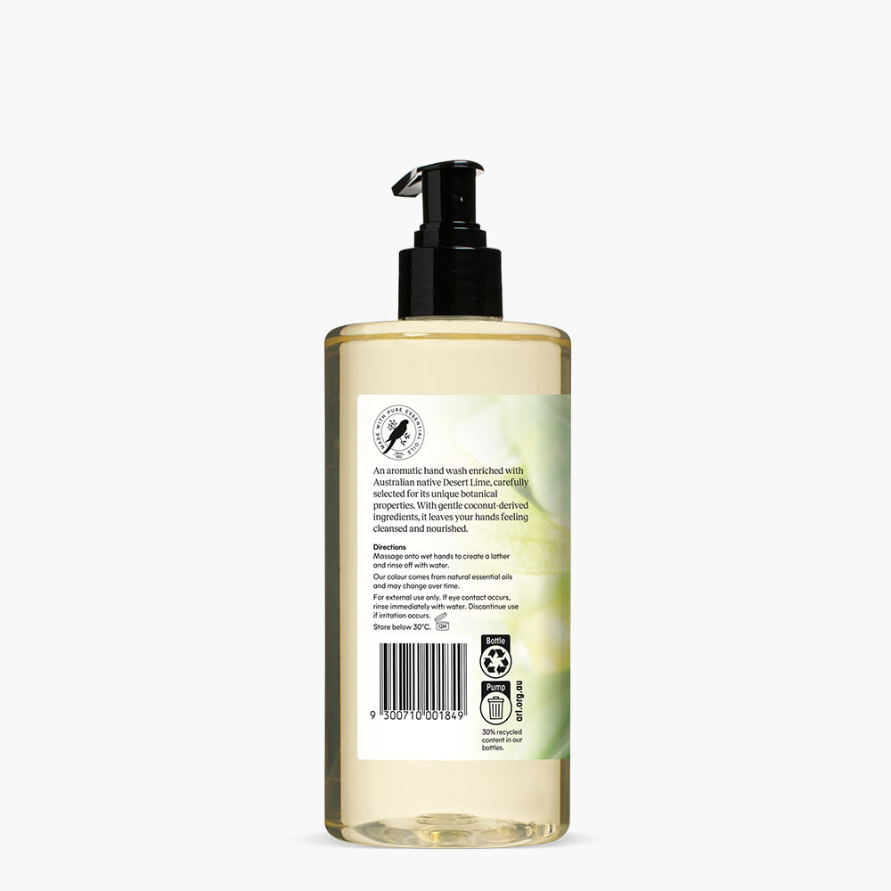 Desert Lime & Eucalyptus Revitalising Hand Wash 500mL