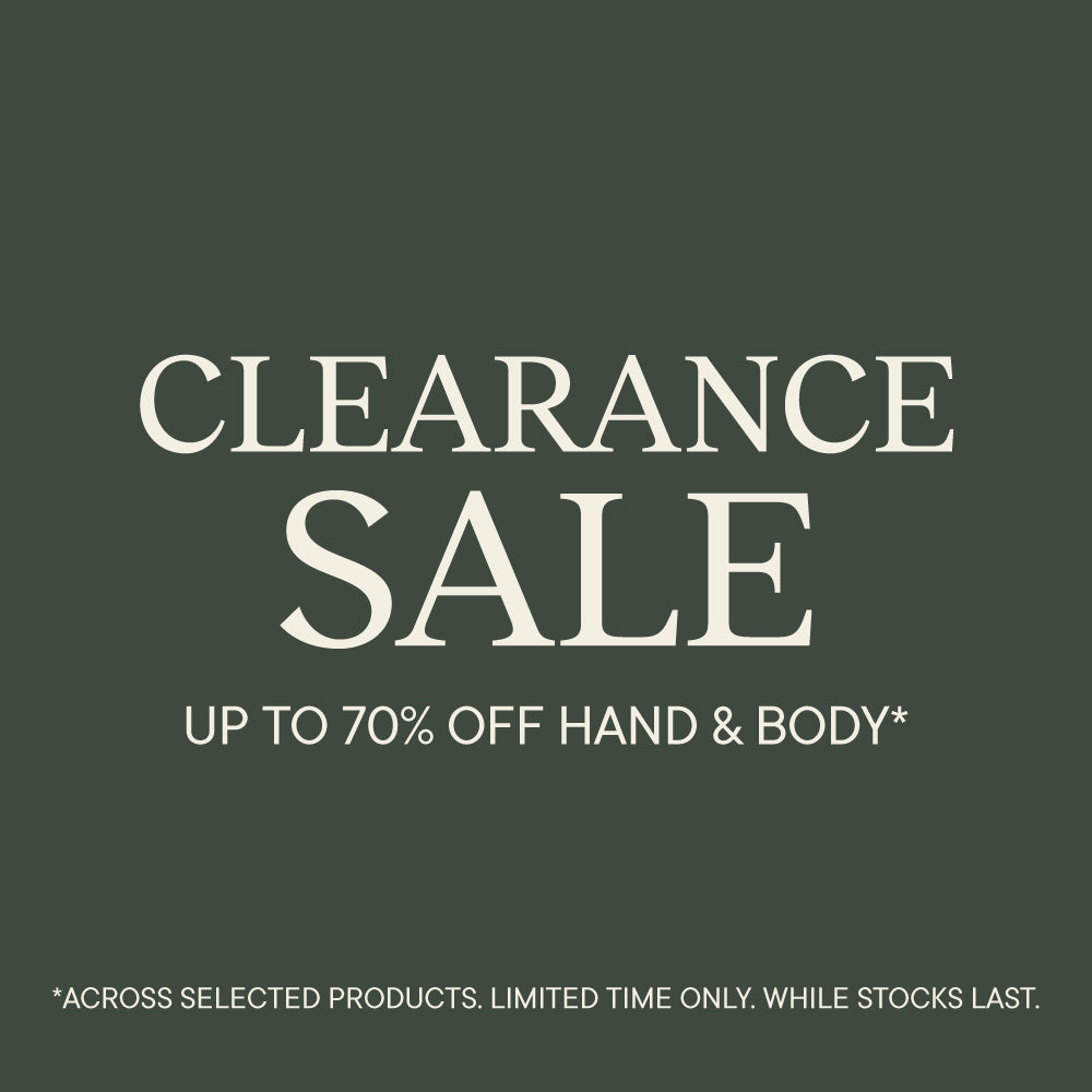 Clearance Sale: Up to 70% Off Hand & Body - SOLD OUT