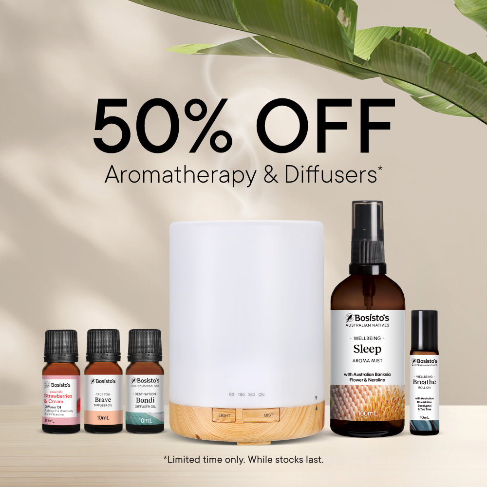 50% Off Aromatherapy & Diffusers