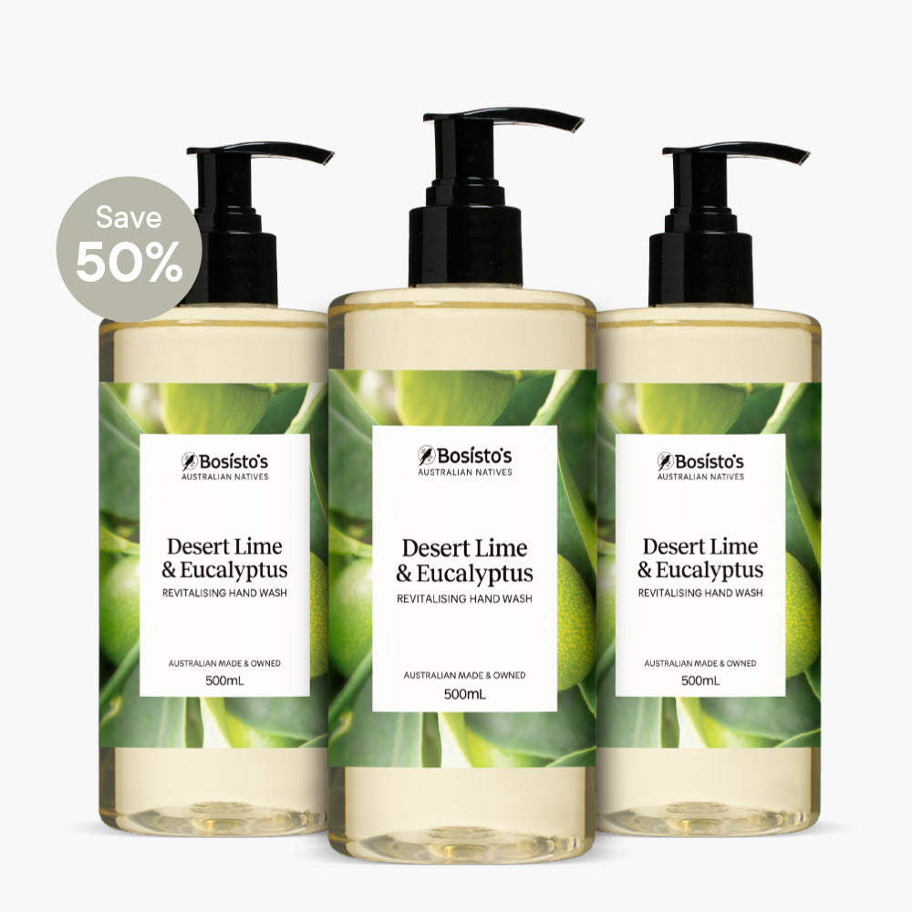 Desert Lime & Eucalyptus Revitalising Hand Wash 500mL - Pack of 3