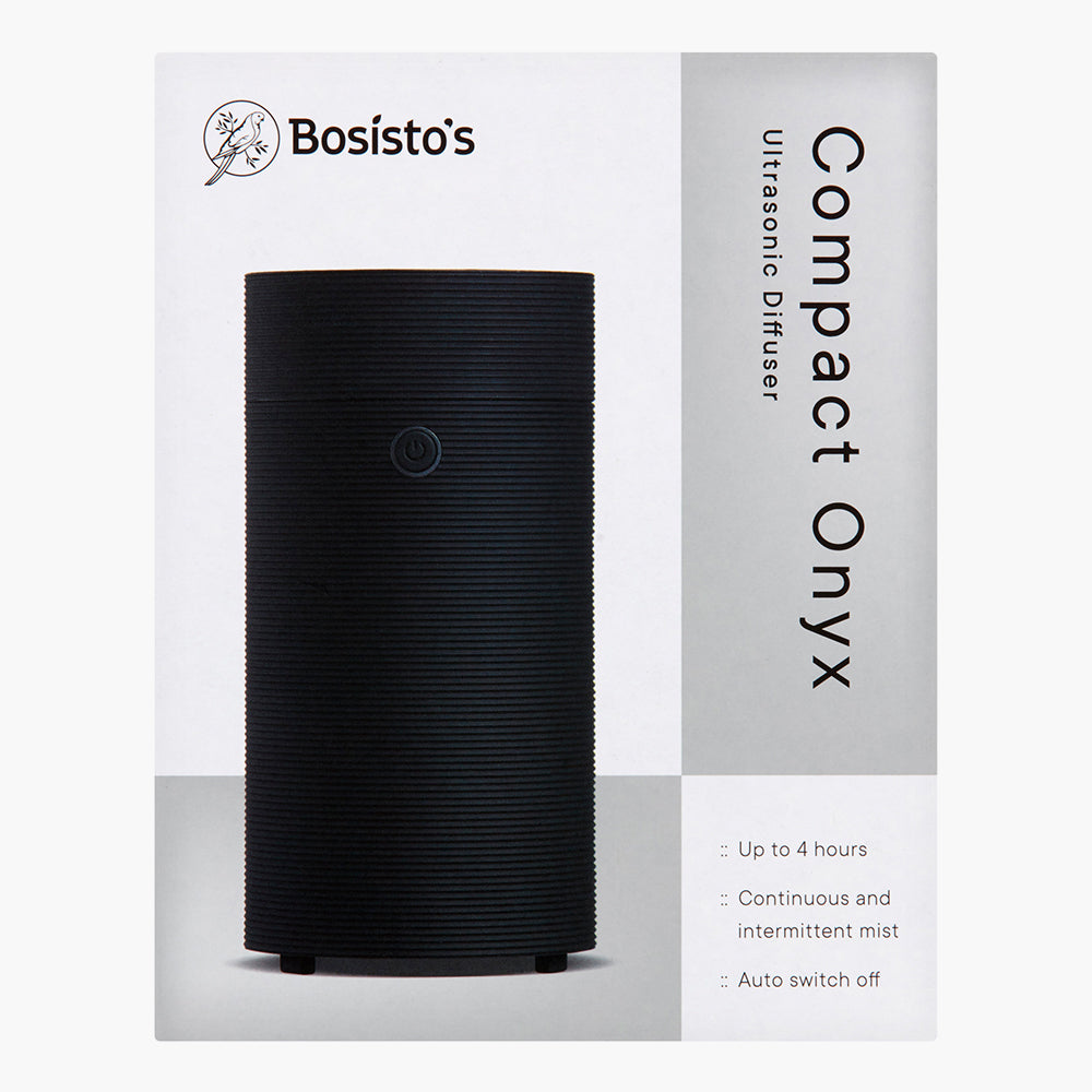 Bosisto's Compact Onyx Ultrasonic Diffuser Unit Carton