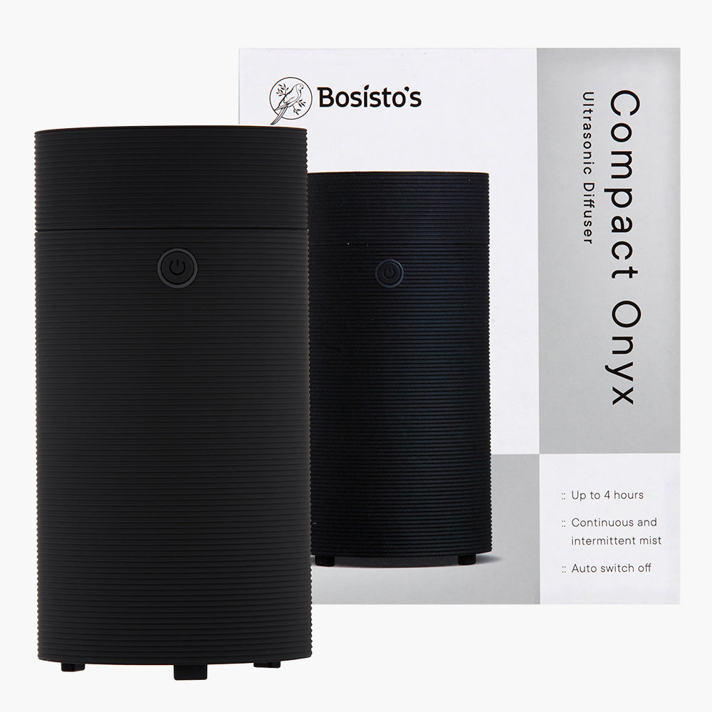 Bosisto's Compact Onyx Ultrasonic Diffuser Barcode Side